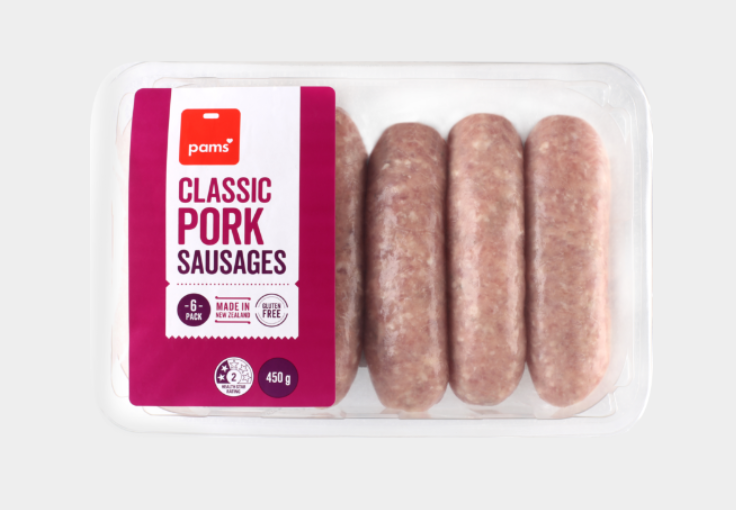 Pams Classic Pork Sausages