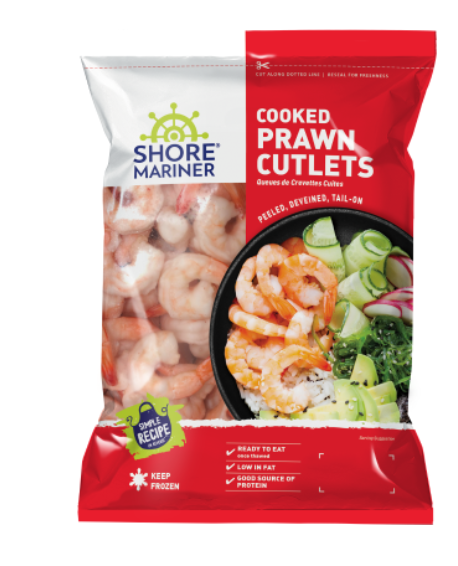 Shore Mariner Cooked Prawn Cutlets 800g