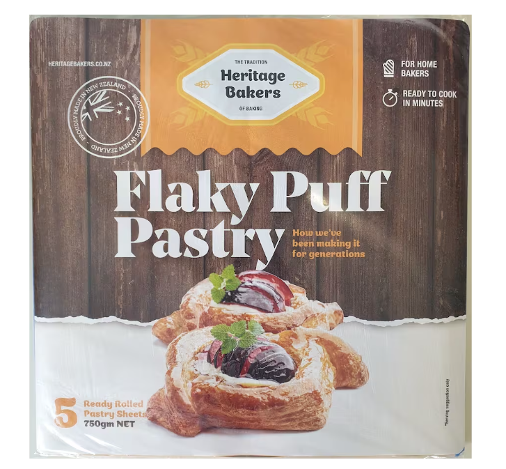 Heritage Flaky Pastry 750G