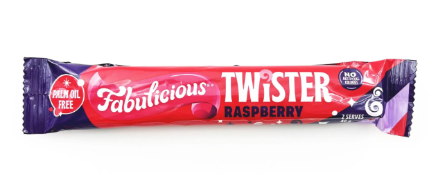 RJs Fabulicious Raspberry Twist Licorice 40g