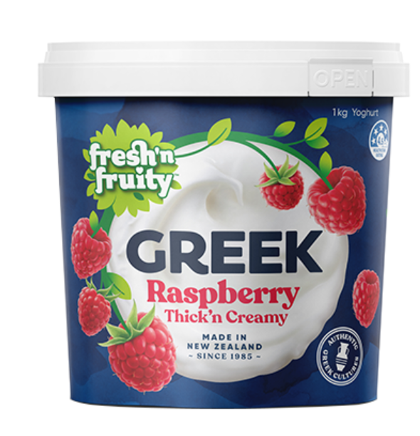 Fresh n Fruity Raspberry Greek Yoghurt 1kg