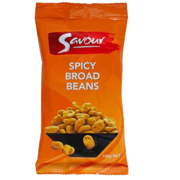 Savour Spicy Broad Beans 100g