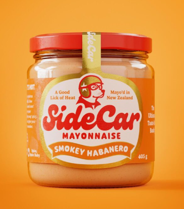 Sidecar Smokey Habanero Mayonnaise 405g