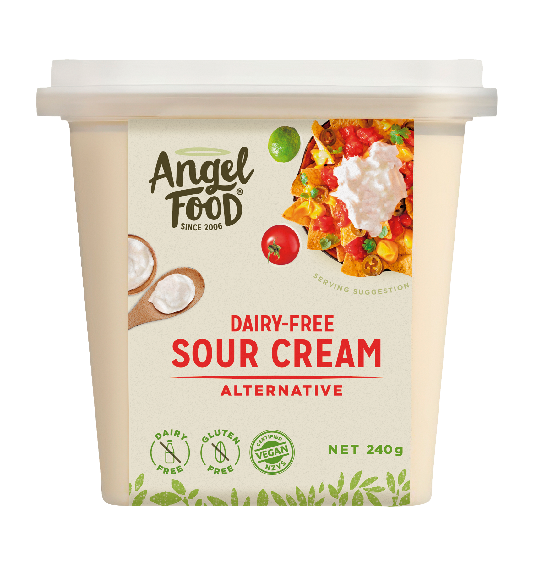 Angel Foods Sour Cream Alternative Dairy Free 240g