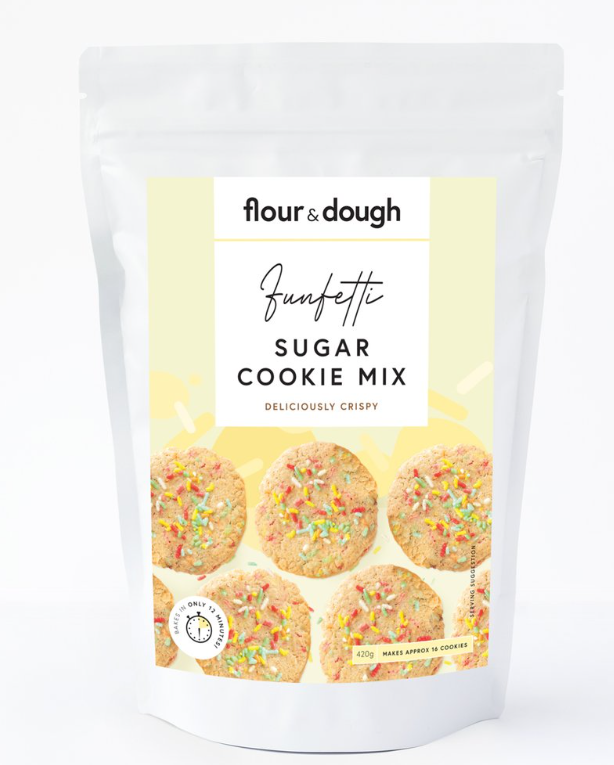 Flour & Dough Funfetti Sugar Cookies