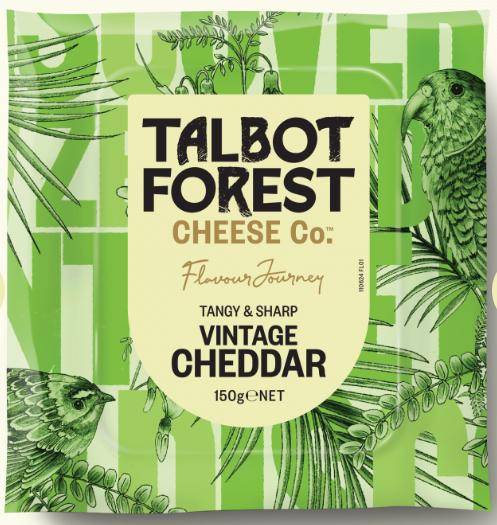 Talbot Forest Cheese Cheddar Vintage 150g