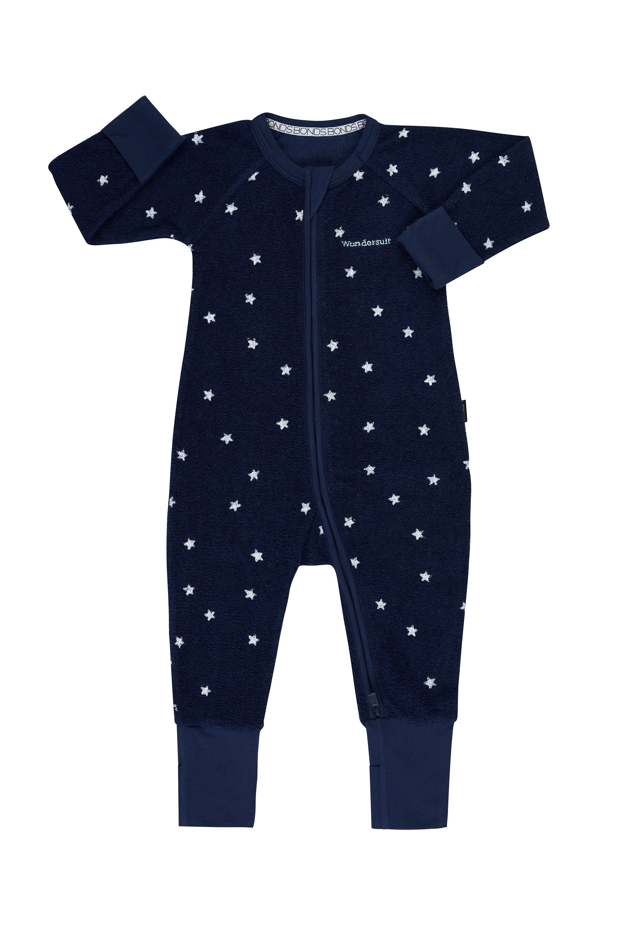 Bonds Poodlette Navy Zippy baby suit BZJSA (PO)