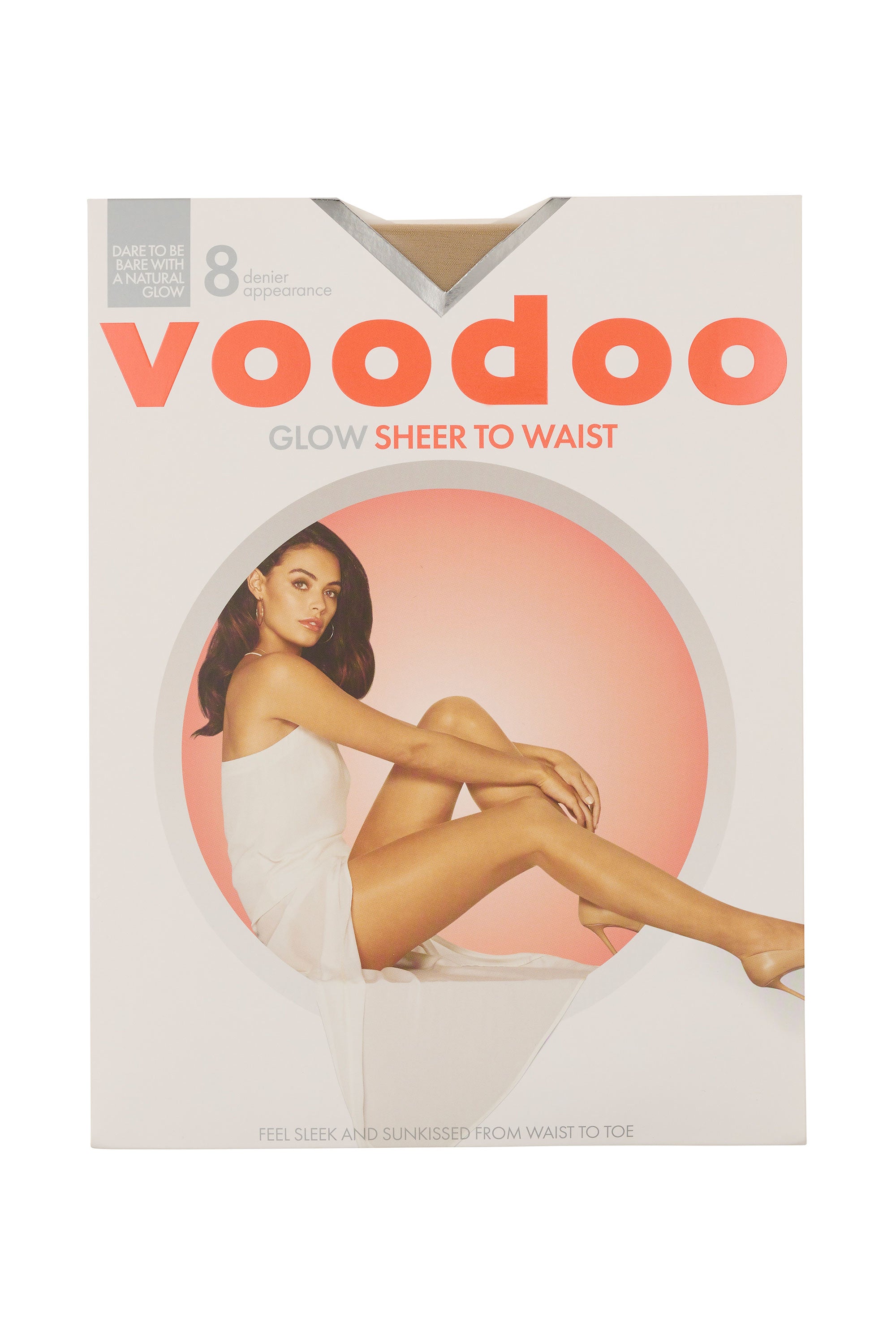 Voodoo Soft Blush Glow Sheer to Waist 8D Pantyhose BULK 5 packs H30550 (PO)