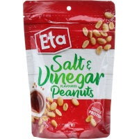 Eta Salt & Vinegar Peanuts Pouch 150g