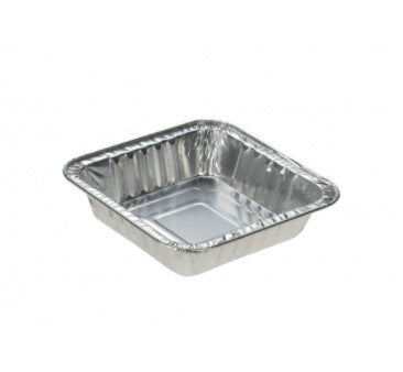 Square Tinfoil Dish 127x127x32 10pk