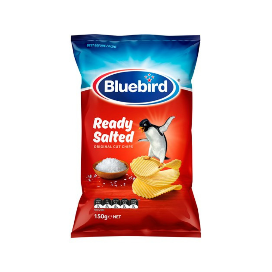 Bluebird Original Cut Ready Salted 150g