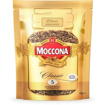 Moccona Classic Medium Roast Instant Coffee Refill 90g