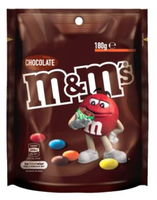 M&M's Milk Chocolate Bag 180g