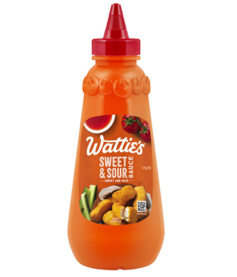 Watties EZ Sweet & Sour Squeeze Sauce 570g