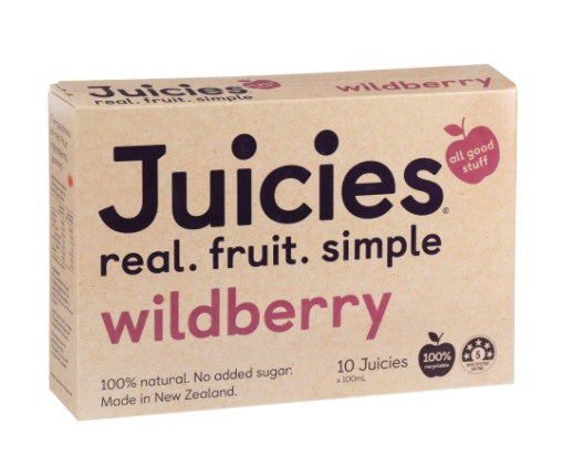 Tasman Bay Juicies Wildberry Ice Blocks 10pk