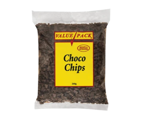 Value Pack Choco Chips 260g