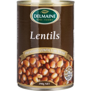 Delmaine Lentils 390g