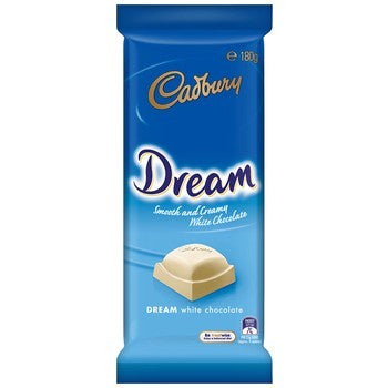 Cadbury Dream White Chocolate Block 180g