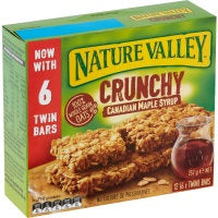 Nature Valley Crunchy Canada Maple Syrup Muesli Bars 6pk 252g