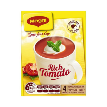 Maggi Soup For A Cup Creamy Rich Tomato Mix 4pk 78g