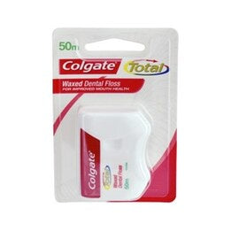 Colgate Total Waxed Mint Flavour Dental Floss 25m