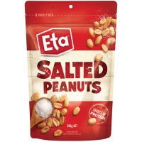 Eta Salted Peanuts Pouch 200g