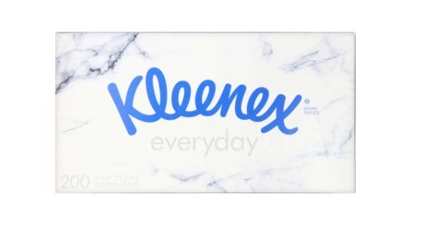 Kleenex Everyday White Facial Tissues 2ply 200pk