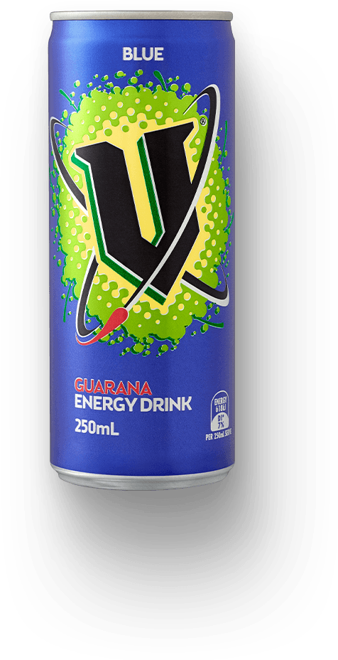 V Blue Energy Drink Cans 250ml