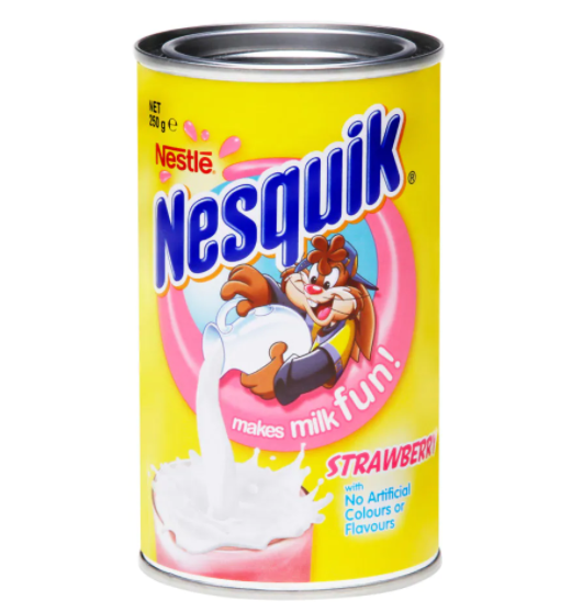 Nestle Nesquik Strawberry Powder 250g