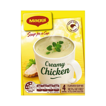 Maggi Soup For A Cup Creamy Chicken Soup Mix 4pk 54g*