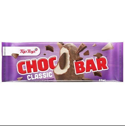 Tip Top Choc Bar Ice Block  90ml