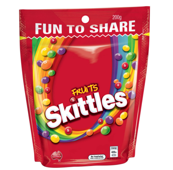 Skittles Fruits Candy 200g