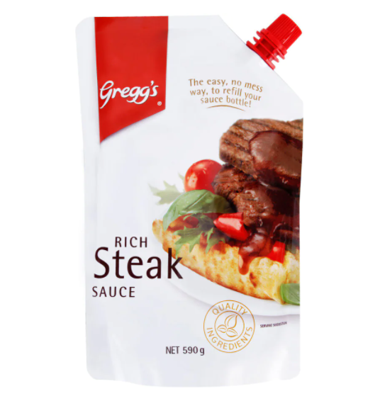 Greggs Steak Sauce Refill Pouch 590g*