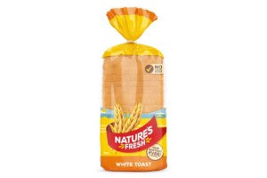 Natures Fresh White Toast 700g