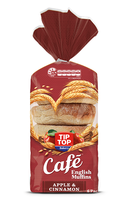 Tip Top Muffin - Apple & Cinnamon - 6Pk