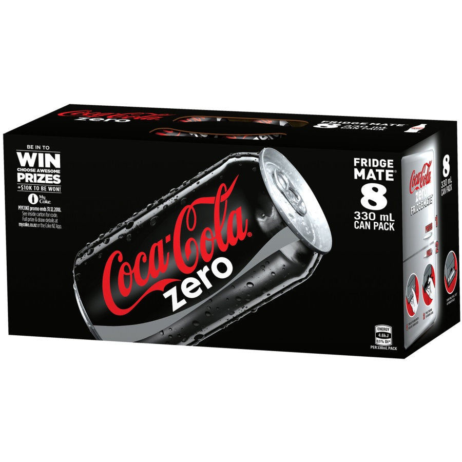 Coke No Sugar Cans 8pk*