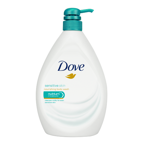 Dove Body Wash Sensitive Pump 1L