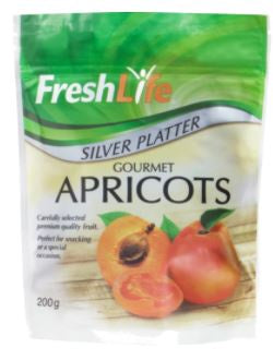 Fresh Life Silver Platter Apricots 200g