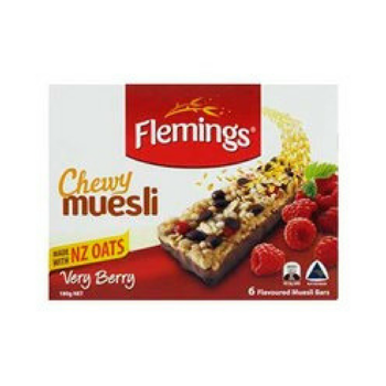 Flemings Chewy Muesli Very Berry 180g