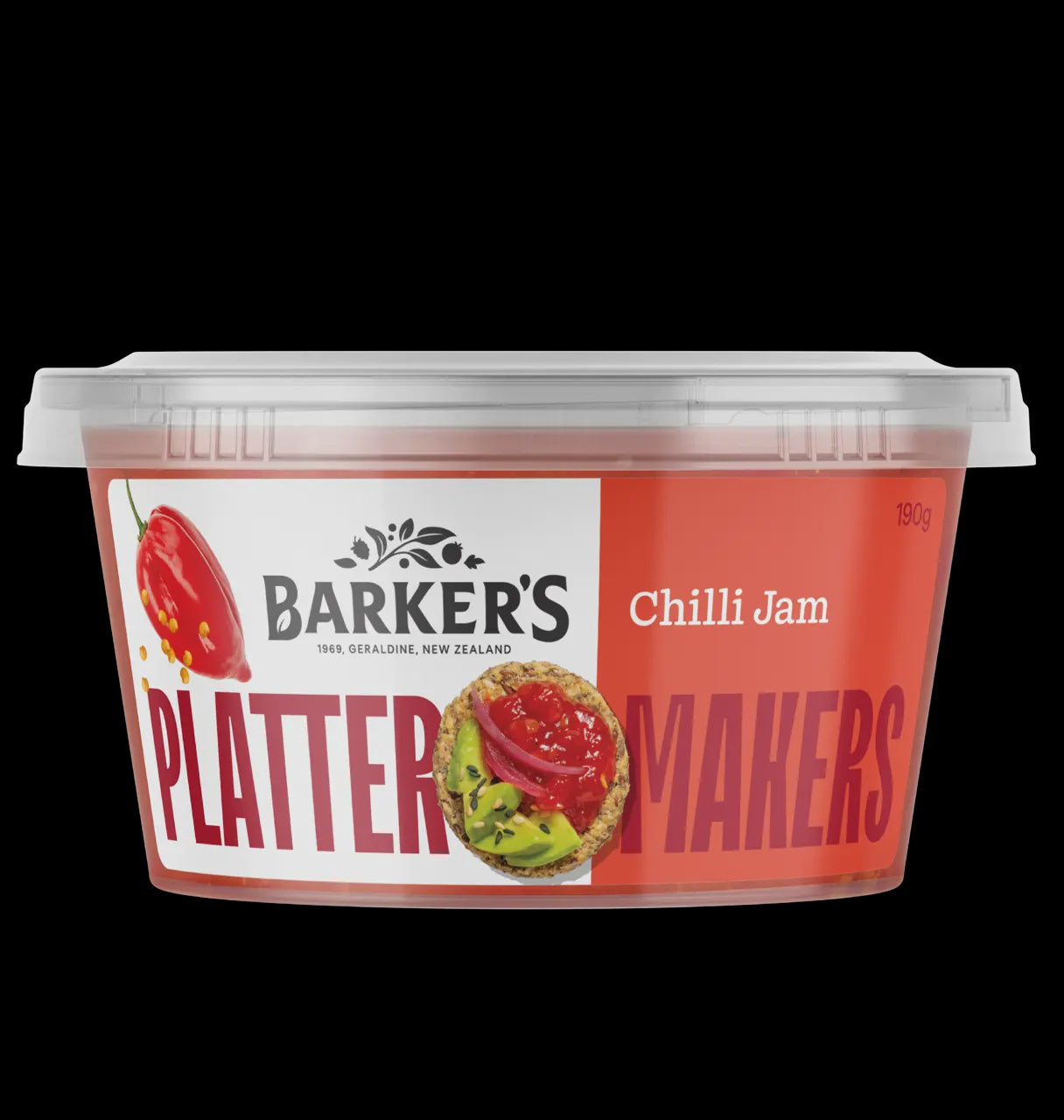 Barkers Platter Makers Chilli Jam 190g