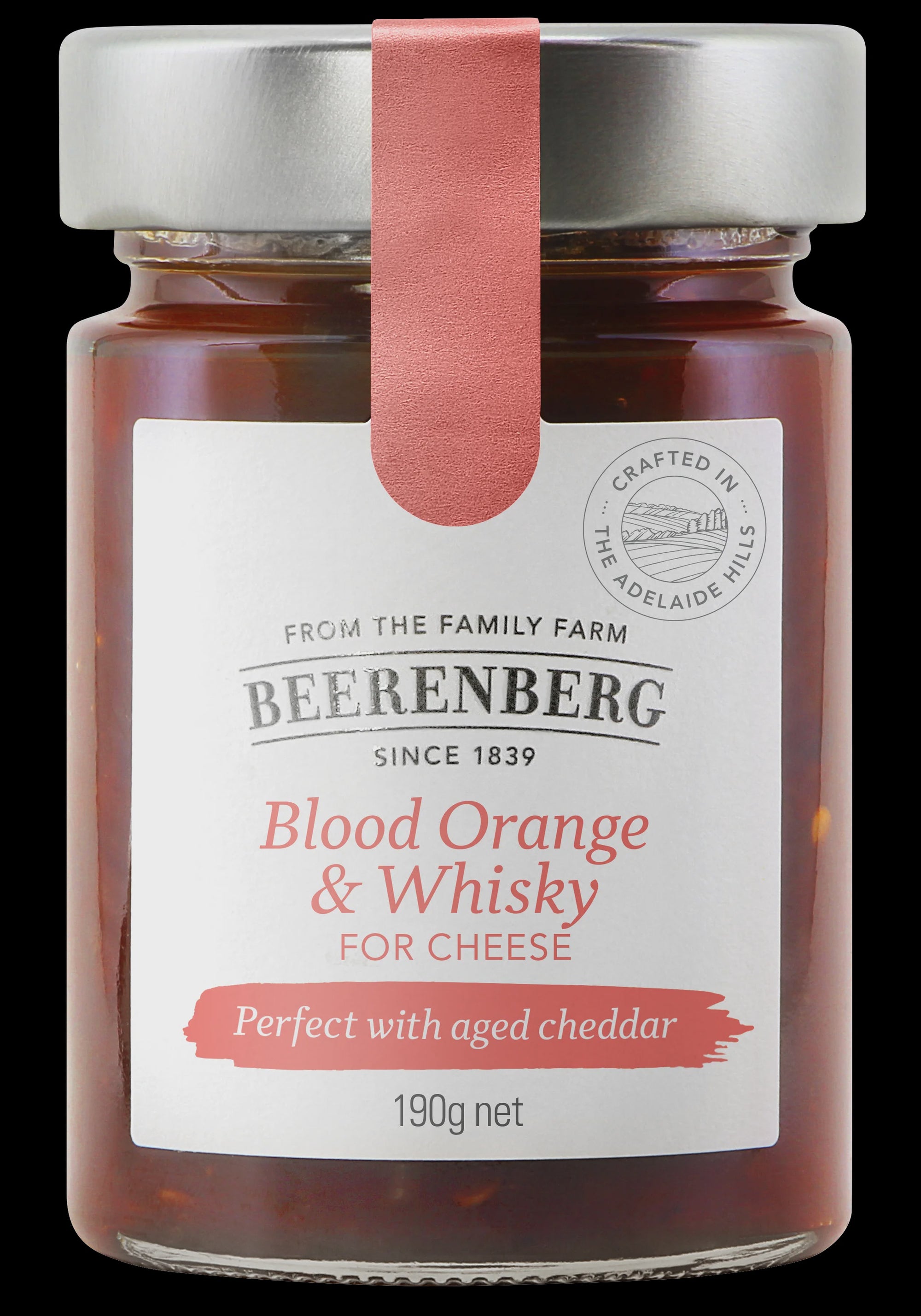 Beerenberg Blood Orange & Whisky for Cheese 190g*