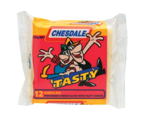 Chesdale Tasty Cheese Slices 250g