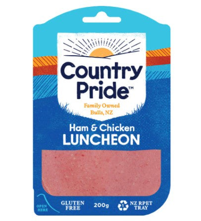 Country Pride Sliced Ham & Chicken Luncheon 200g