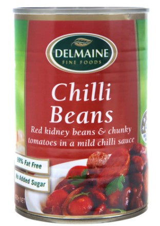 Delmaine Chilli Beans 420g