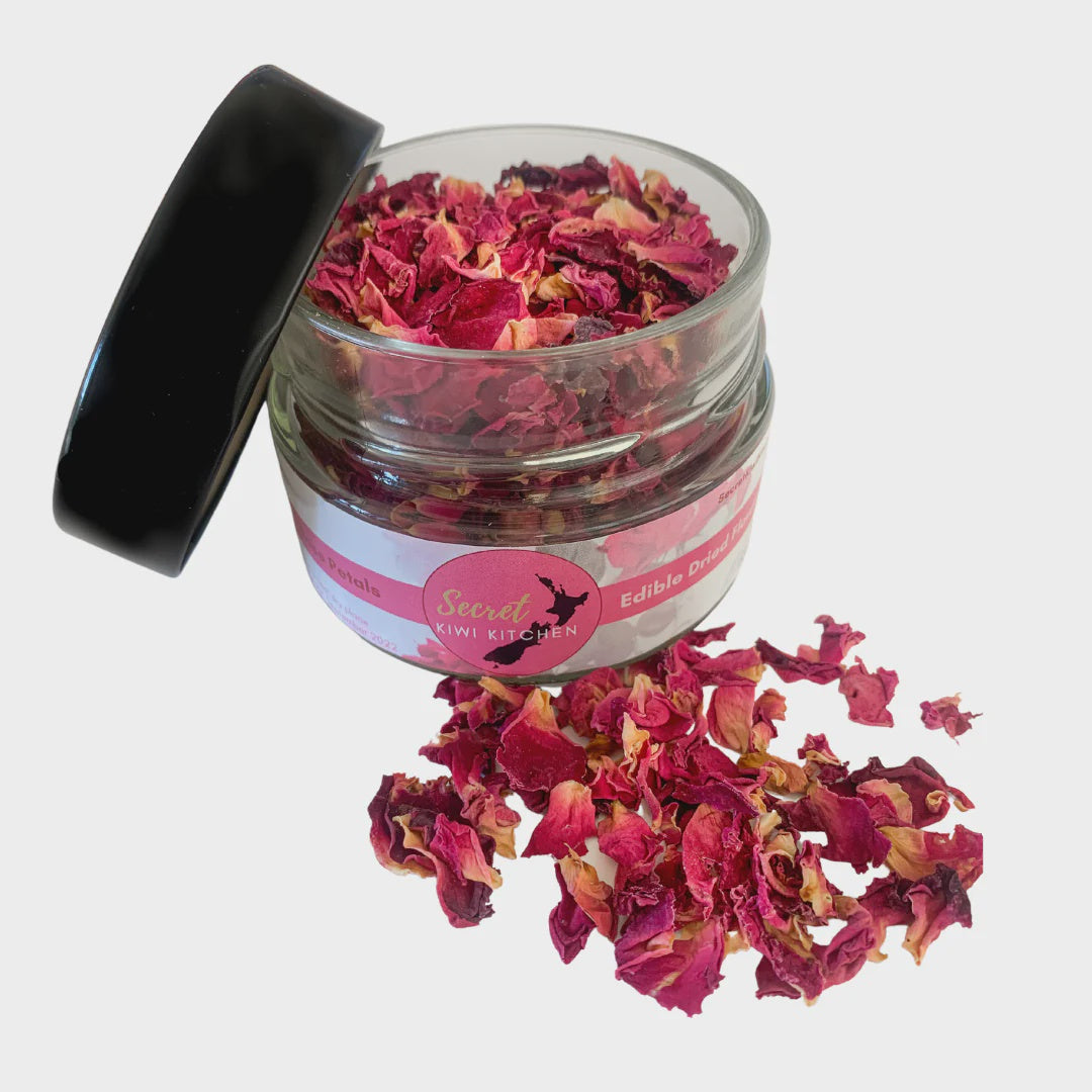 Edible Rose Petals Pouch 10g