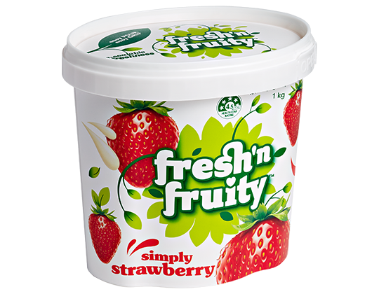 Fresh N Fruity Simply Strawberry Yoghurt 1kg*