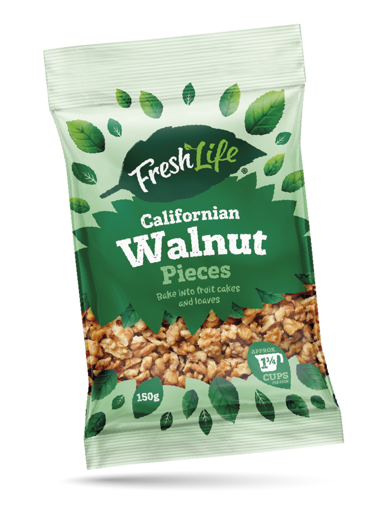 Fresh Life Californian Walnut Pieces 175g