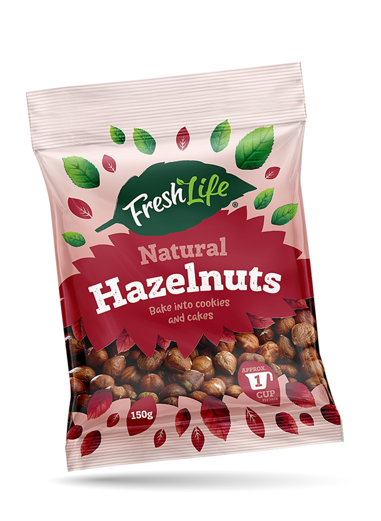 Fresh Life Natural Hazelnuts 100g