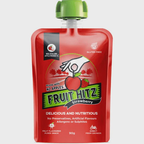 Fruit Hitz - Strawberry - 90g pouch