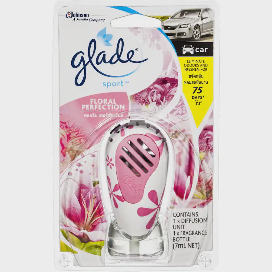 Glade Sport Car Freshener Floral 7ml*
